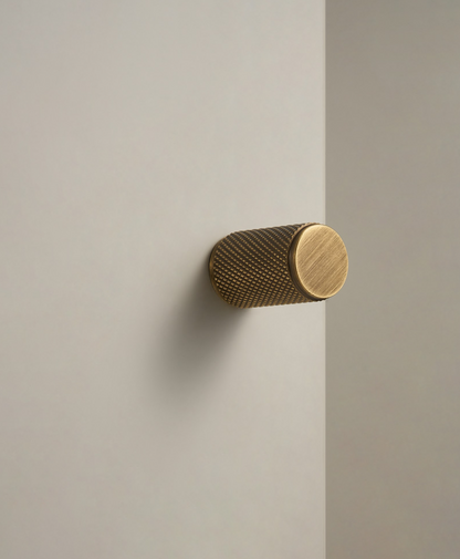 NADIA | Antique Brass | Solid Brass Knob