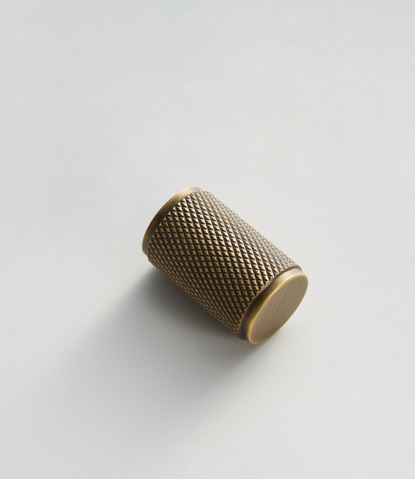 RAFAEL | Antique Brass | Solid Brass Knob Diamond Cut Cross