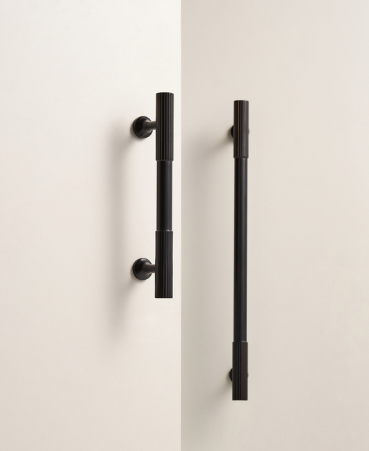 ISABEL | Matte Black | Solid Brass Handle