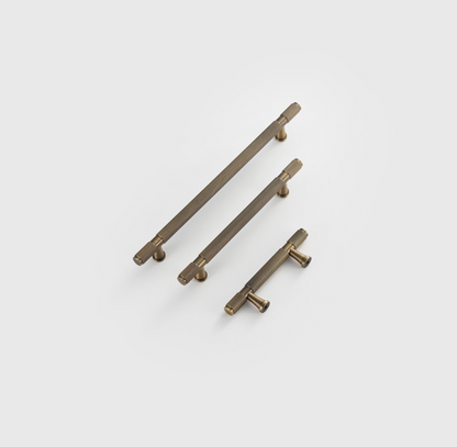 RAFAEL | Antique Brass | Solid Brass Diamond Cut Cross